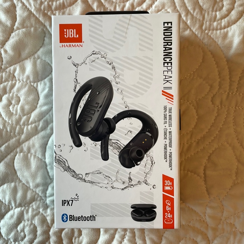 JBL Endurance Peak II Bluetooth Earbuds